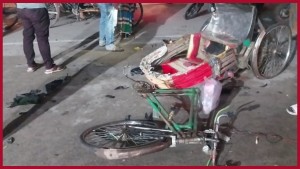 অটোরিকশা-মোটরসাইকেলের সংঘর্ষে নিহত ২