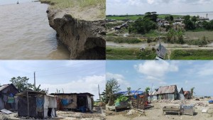 মেঘনায় বিলীন ভোলার মাঝেরচর, ঘরহারা ১০ হাজার মানুষ