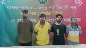 মোহাম্মদপুরে ‘আই ডোন্ট কেয়ার’ গ্যাংয়ের ৪ সদস্য গ্রেপ্তার