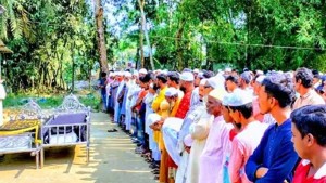 মালয়েশিয়ায় নিহত দুই বাংলাদেশি যুবকের দাফন সম্পন্ন