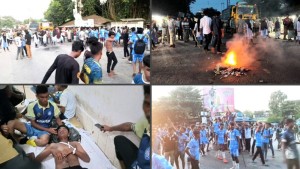 আন্তঃবিদ্যালয় ফুটবল খেলা ঘিরে সংঘর্ষ, আহত ১৭