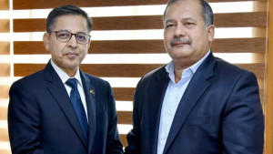 তথ্যমন্ত্রীর সঙ্গে ভারতীয় হাইকমিশনারের সৌজন্য সাক্ষাৎ