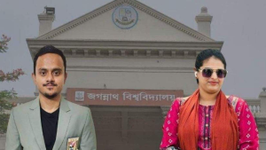 জকসু সম্পাদককে থাপ্পড়, ছাত্রদলের নেলীর বিরুদ্ধে জিডি