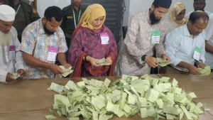 বগুড়া-৬ উপনির্বাচন: ভোটগ্রহণ শেষে চলছে গণনা