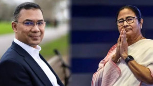 তারেক রহমানকে ফুল ও মিষ্টি পাঠালেন মমতা