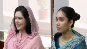তারেক রহমানের শপথ অনুষ্ঠানে জুবাইদা ও জাইমা