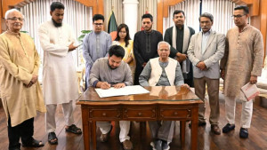 জুলাই সনদে স্বাক্ষর করল এনসিপি, ধন্যবাদ জানালেন প্রধান উপদেষ্টা