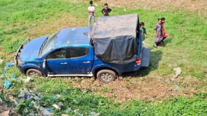 প্রতিমন্ত্রীর প্রটোকলে যাওয়ার পথে পিকআপ খাদে: ৮ পুলিশ আহত