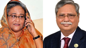 শেখ হাসিনার সঙ্গে ফোনালাপের বিষয়কে গুজব বলে উড়িয়ে দিলেন রাষ্ট্রপতি