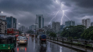 দেশের ৬ জেলায় বিকেল ৪টার মধ্যে ঝড়-বজ্রবৃষ্টি হওয়ার শঙ্কা