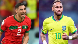 ব্রাজিলের ম্যাচের আগে আত্মবিশ্বাসের কথা জানিয়েছেন মরক্কোর  আশরাফ হাকিমি