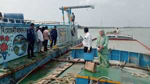 অবৈধ বালু উত্তোলন, সাড়ে ৩ লাখ টাকা জরিমানা