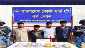কক্সবাজারে ১৯ কোটি টাকার ইয়াবাসহ আটক ৫