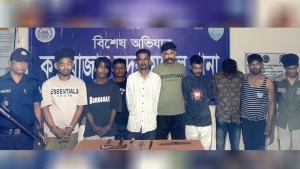 কক্সবাজারে পুলিশের অভিযানে ডাকাত-ছিনতাইকারীসহ গ্রেপ্তার ১৫
