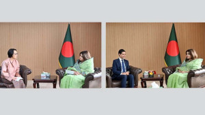 পররাষ্ট্র প্রতিমন্ত্রীর সঙ্গে বৈঠক ভুটান ও নেপালের রাষ্ট্রদূতের