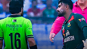সালমানের রান আউট, ‘এখানে কেউ চ্যারিটি লিগ খেলতে আসেনি’: লিটন