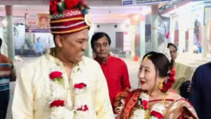 ফেনীর যুবককে বিয়ে করতে ফিলিপাইন থেকে তরুণীর আগমন