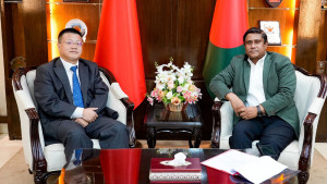 প্রতিরক্ষা উপদেষ্টার সঙ্গে চীনা রাষ্ট্রদূতের সৌজন্য সাক্ষাৎ