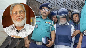 যাত্রাবাড়ী হত্যা মামলায় সাবেক প্রধান বিচারপতি খায়রুল হককে গ্রেফতার দেখানোর আবেদন পুলিশের